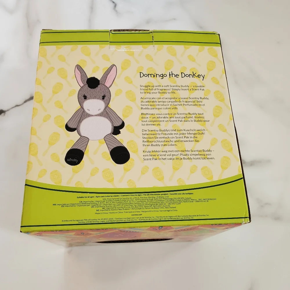Domingo the Donkey Scentsy Buddy Plush